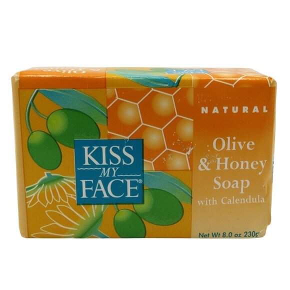 Kiss My Face Natural Olive Honey Soap Calendula Bar 8.0oz UPC 028367828242 NEW - Picture 8 of 8